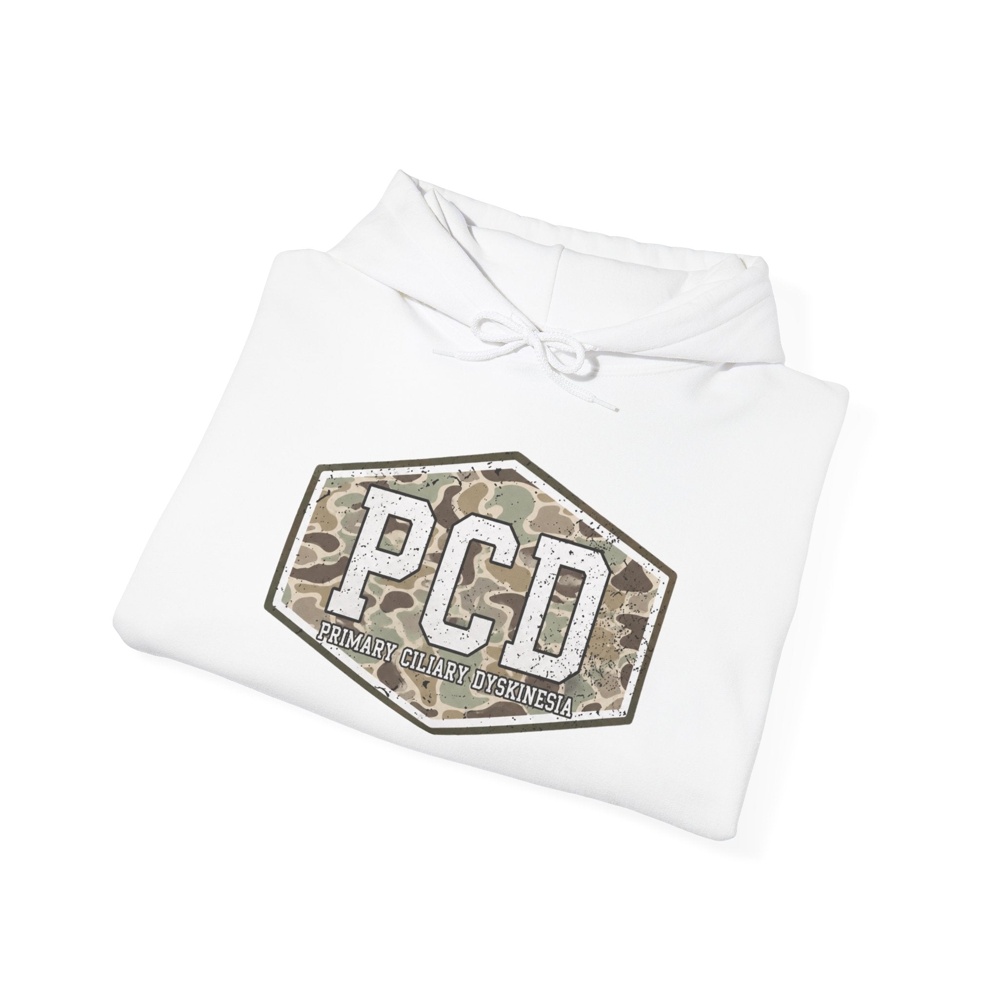 PCD Camo Logo Hoodie – Tactical Military Style Pullover