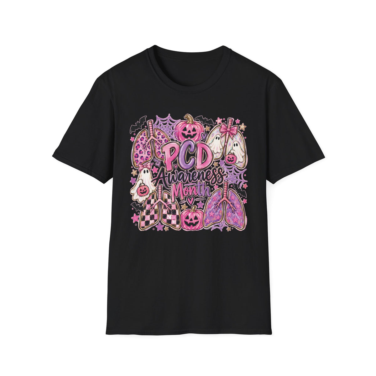 PCD Awareness Month Pumpkin T-Shirt