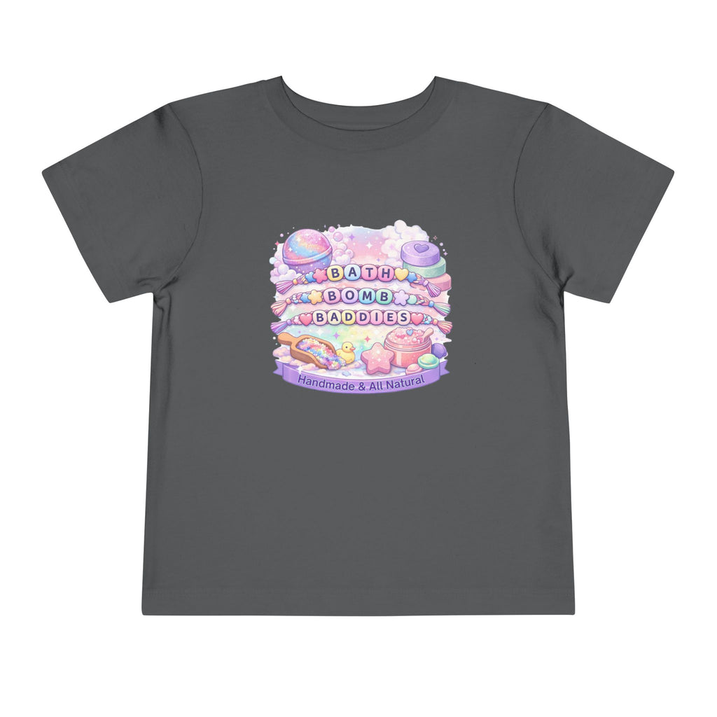 Toddler Bath Bomb Baddies T-Shirt — Pastel Handmade Bath Bombs Graphic Tee