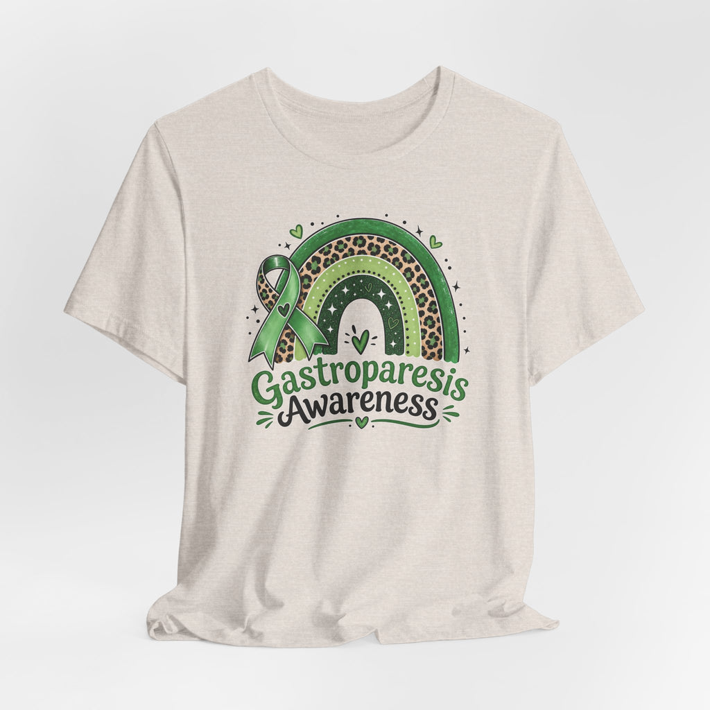 Gastroparesis Awareness Rainbow T-Shirt