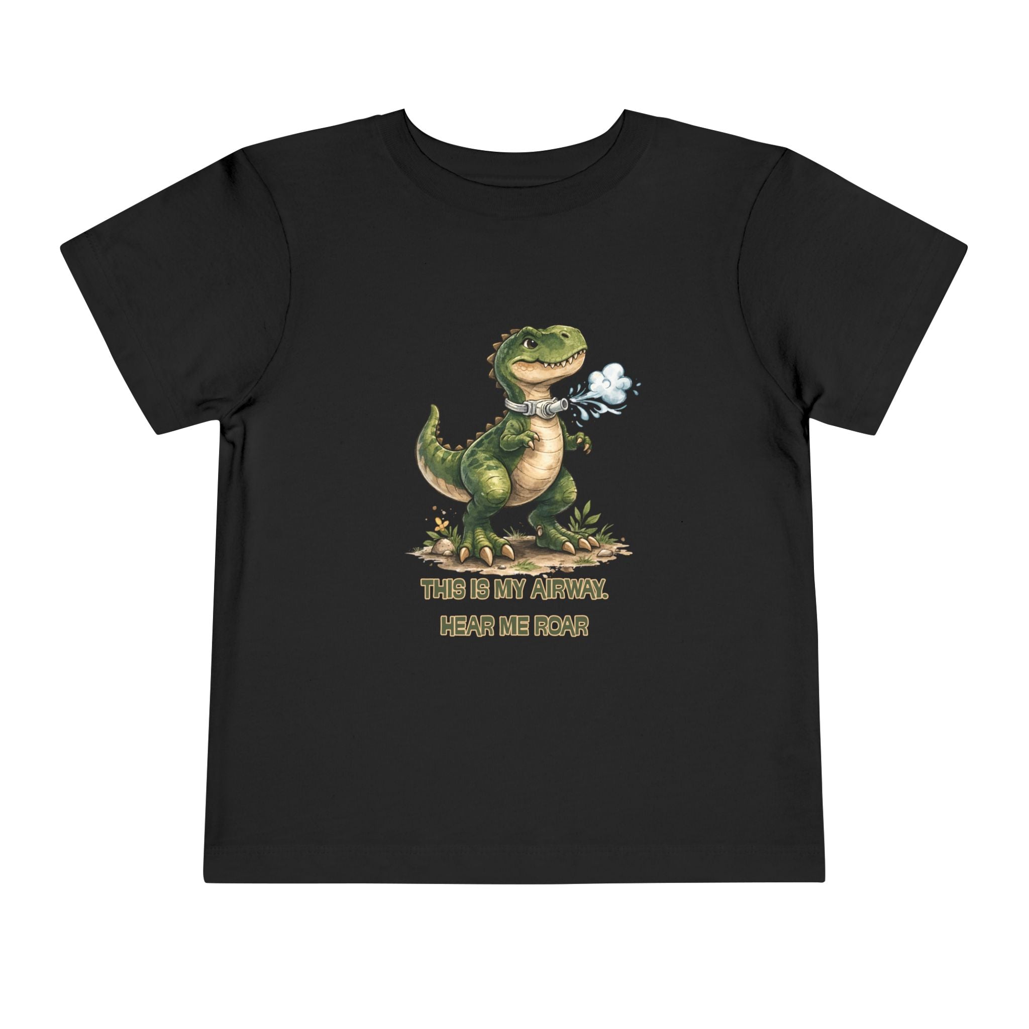 Trach Awareness Toddler Tee — "Airway Hear Me Roar!"