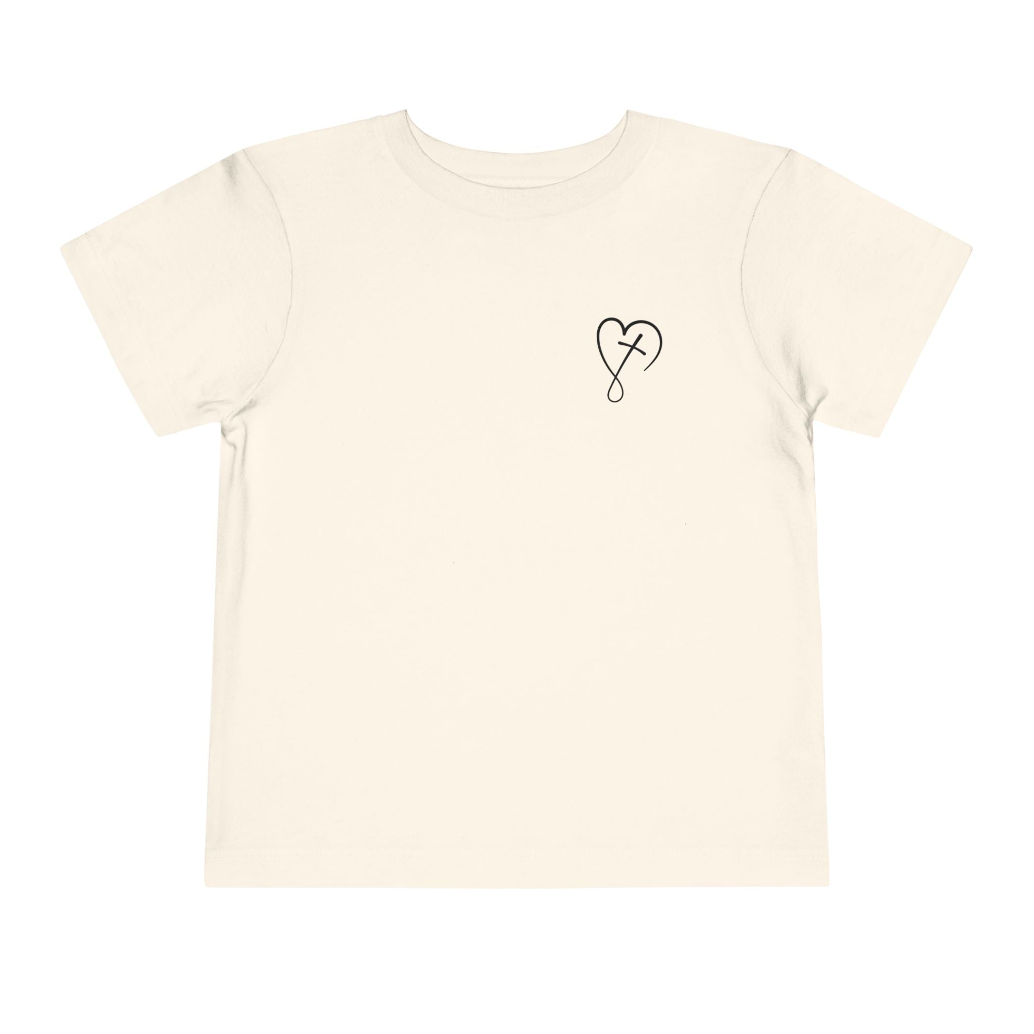 Toddler Short sleeve Jesus has my back