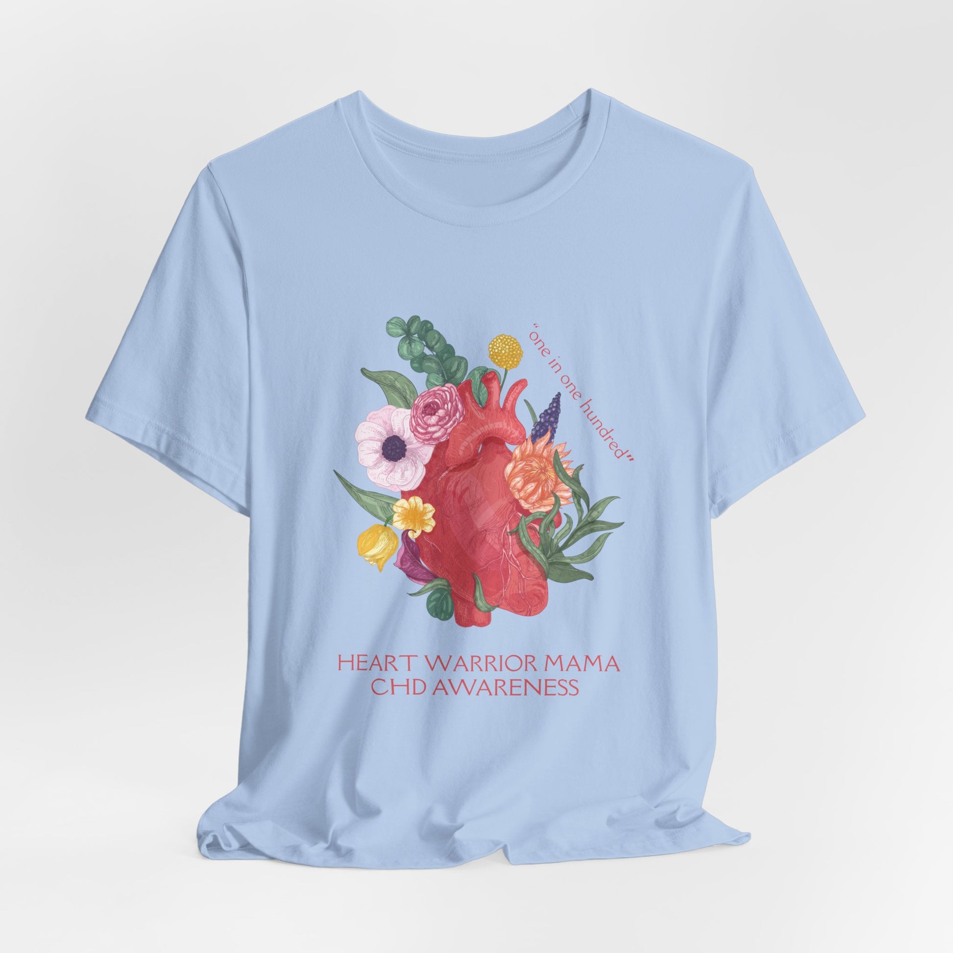 Heart Warrior Mama CHD Awareness Tee