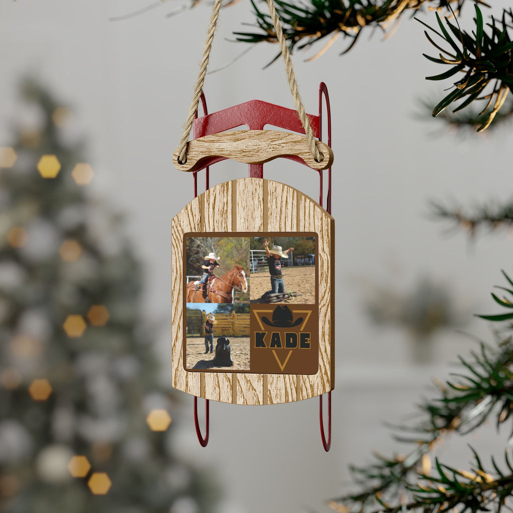 Kade Sled Ornament