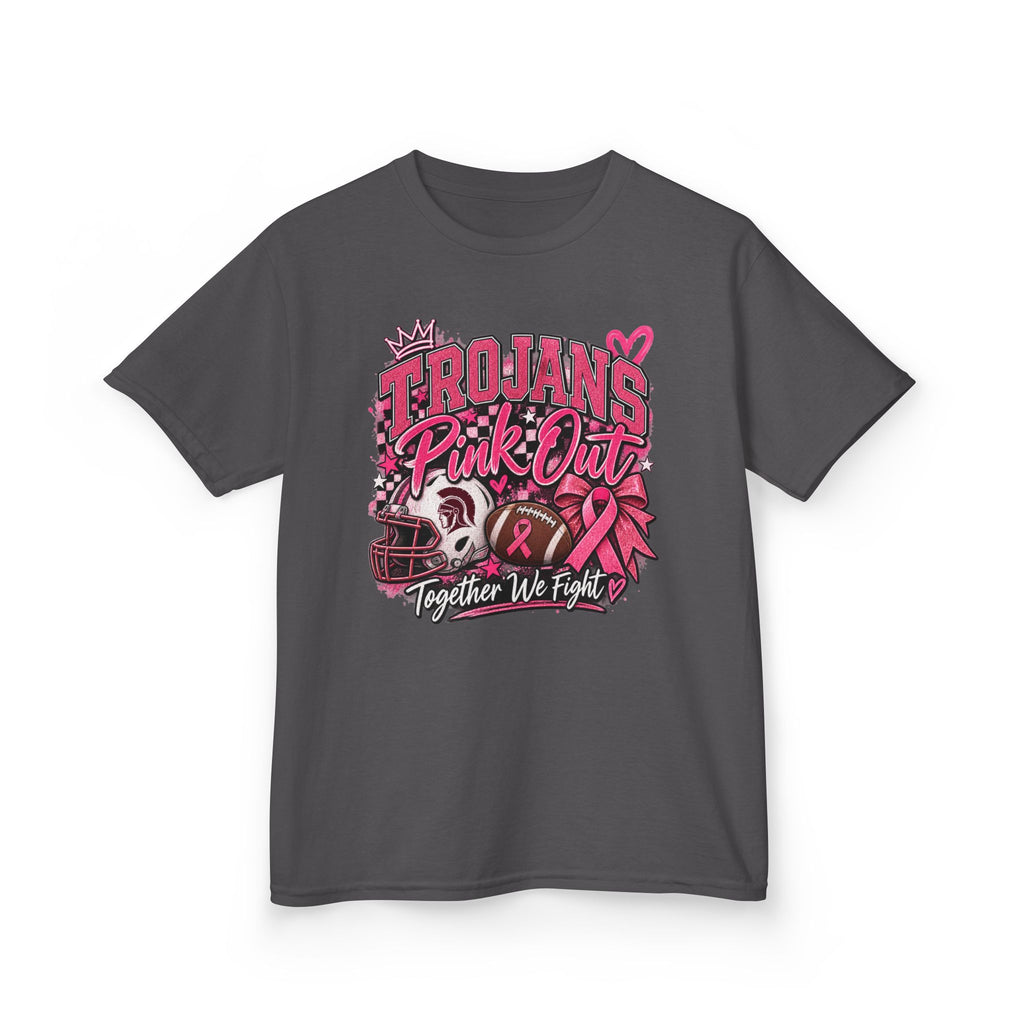 Kids Tee — Trojans Pink Out “Together We Fight” Breast Cancer Awareness