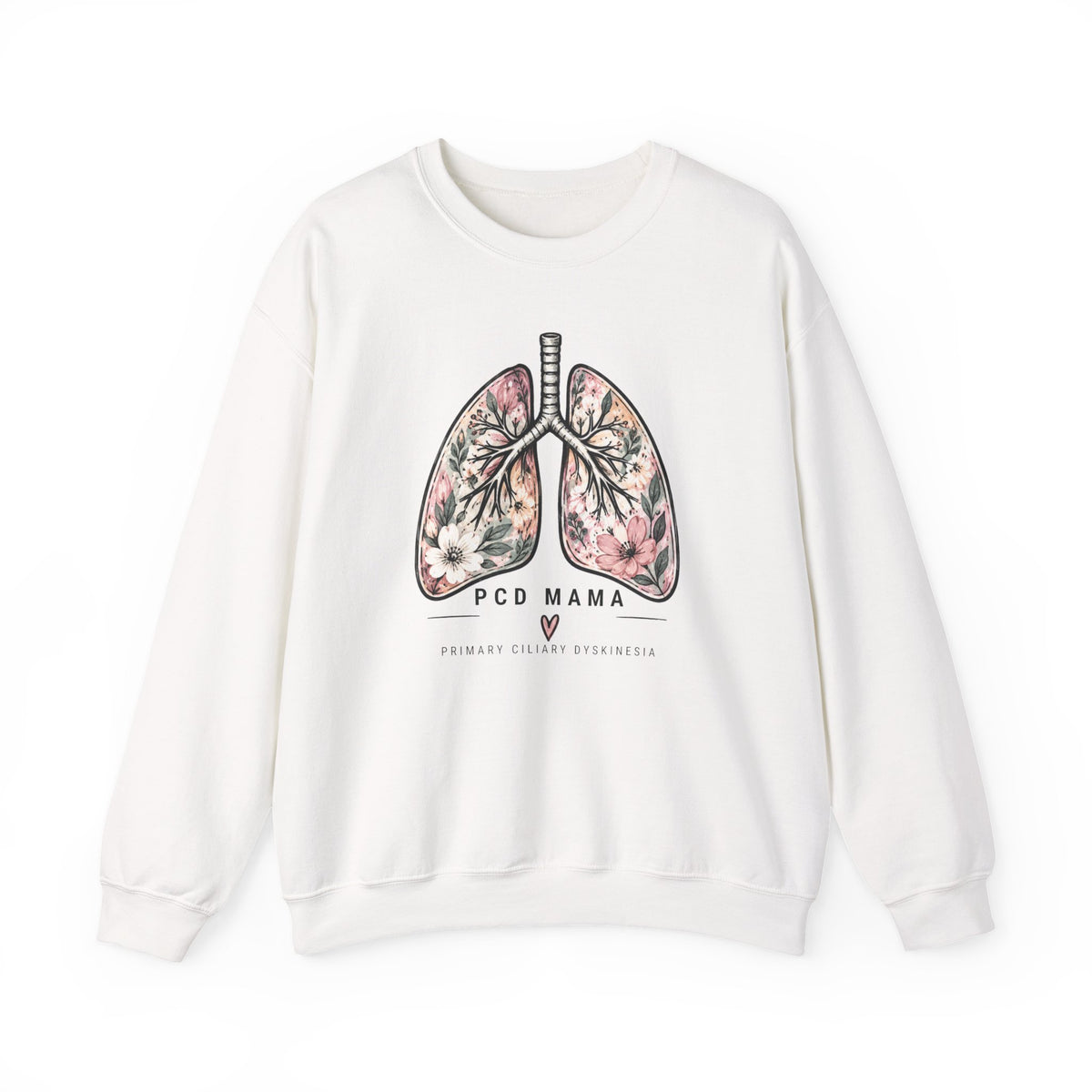 PCD Mama Floral Lungs Sweatshirt
