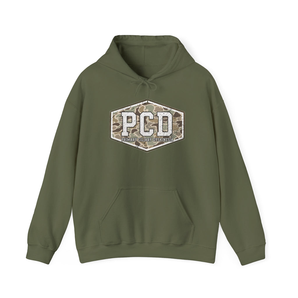 PCD Camo Logo Hoodie – Tactical Military Style Pullover