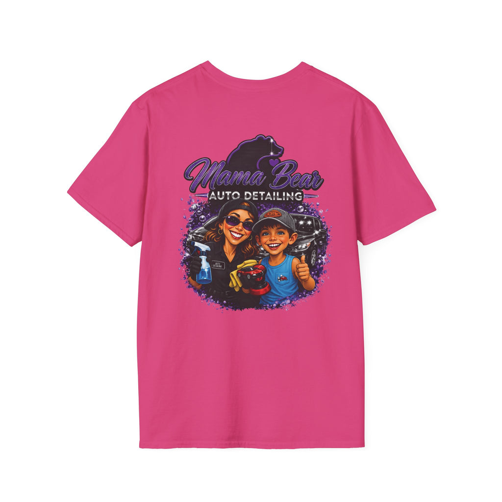 Mama Bear Auto Detailing Tee — Women's Car Care Shirt for Detailers