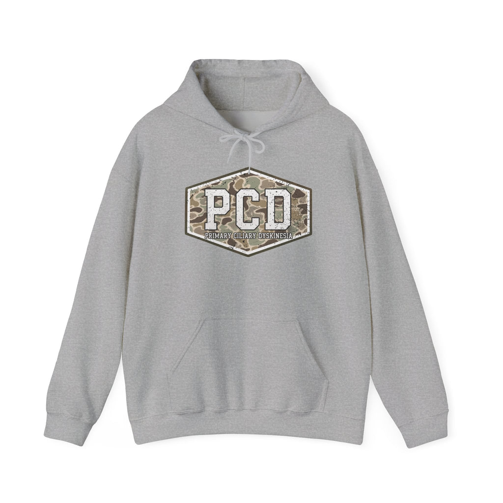 PCD Camo Logo Hoodie – Tactical Military Style Pullover