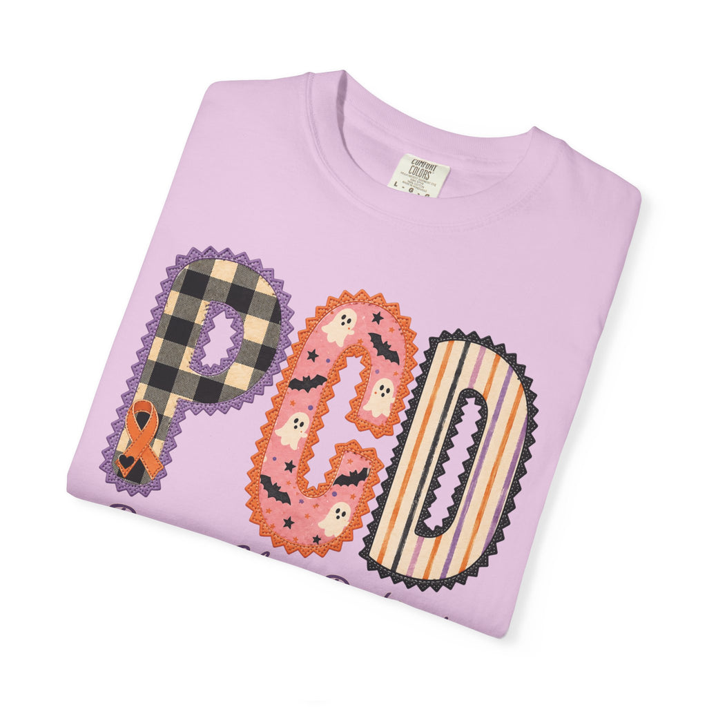 PCD Awareness T-Shirt Halloween theme — Primary Ciliary Dyskinesia Support Tee
