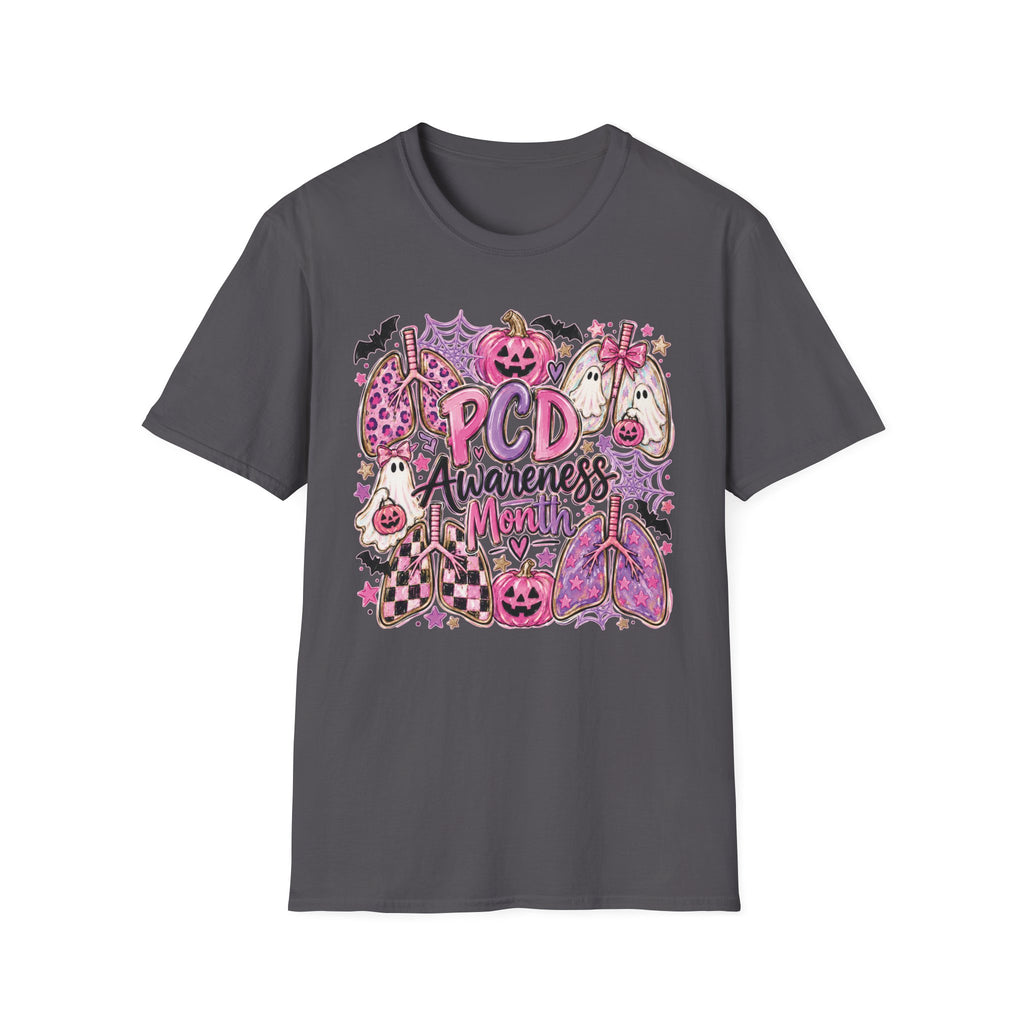 PCD Awareness Month Pumpkin T-Shirt