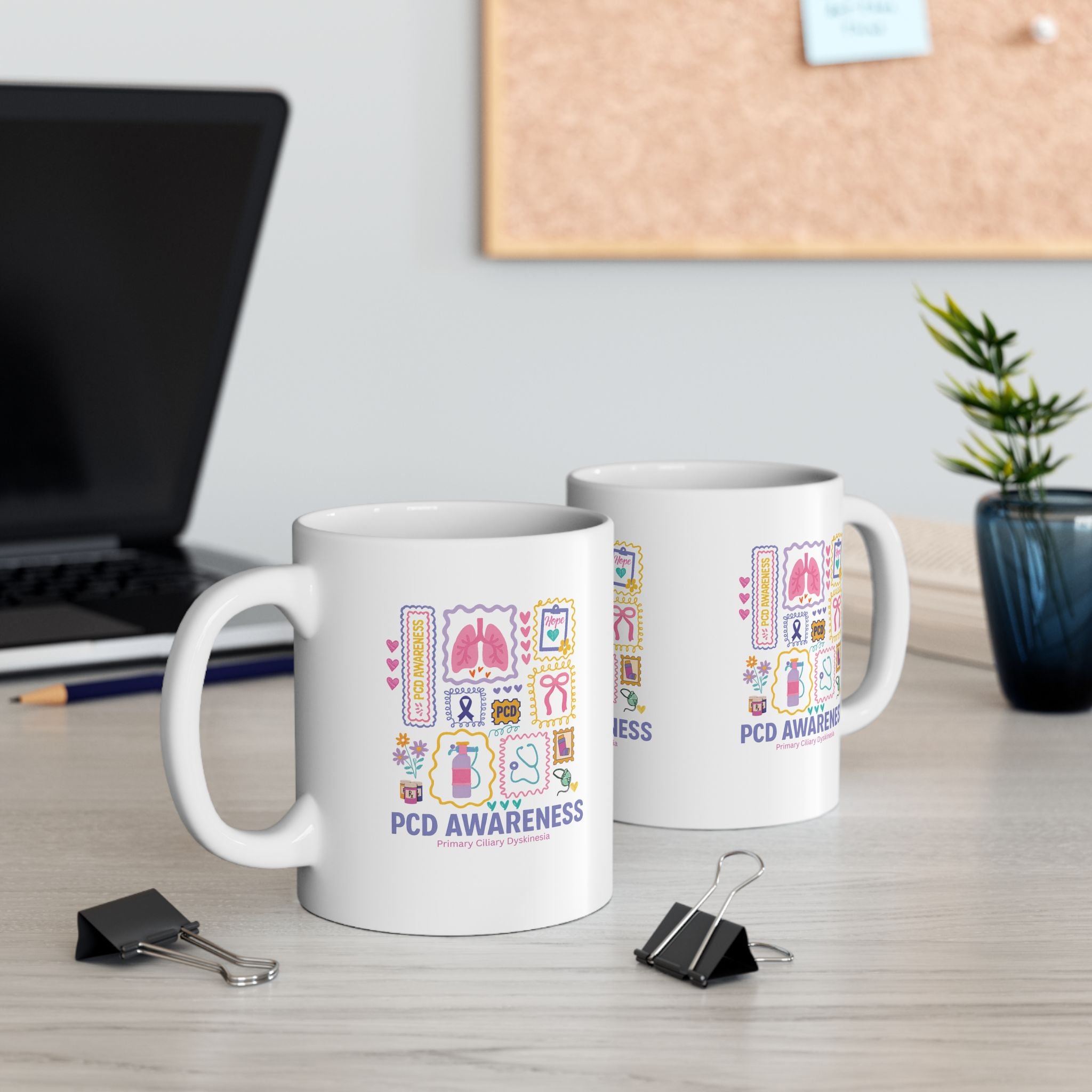 PCD Awareness Ceramic Mug
