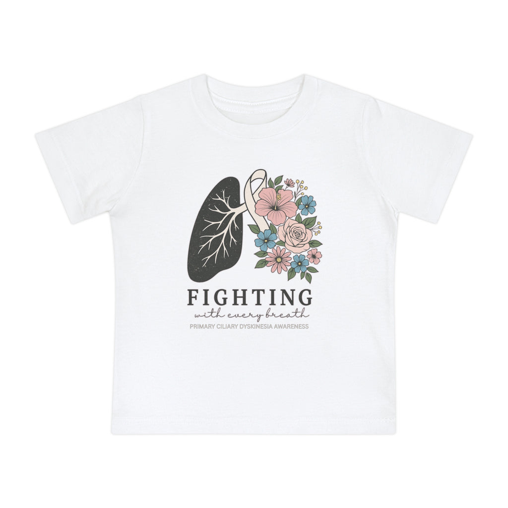 Infant T-Shirt Fighting with Every Breath PCD
