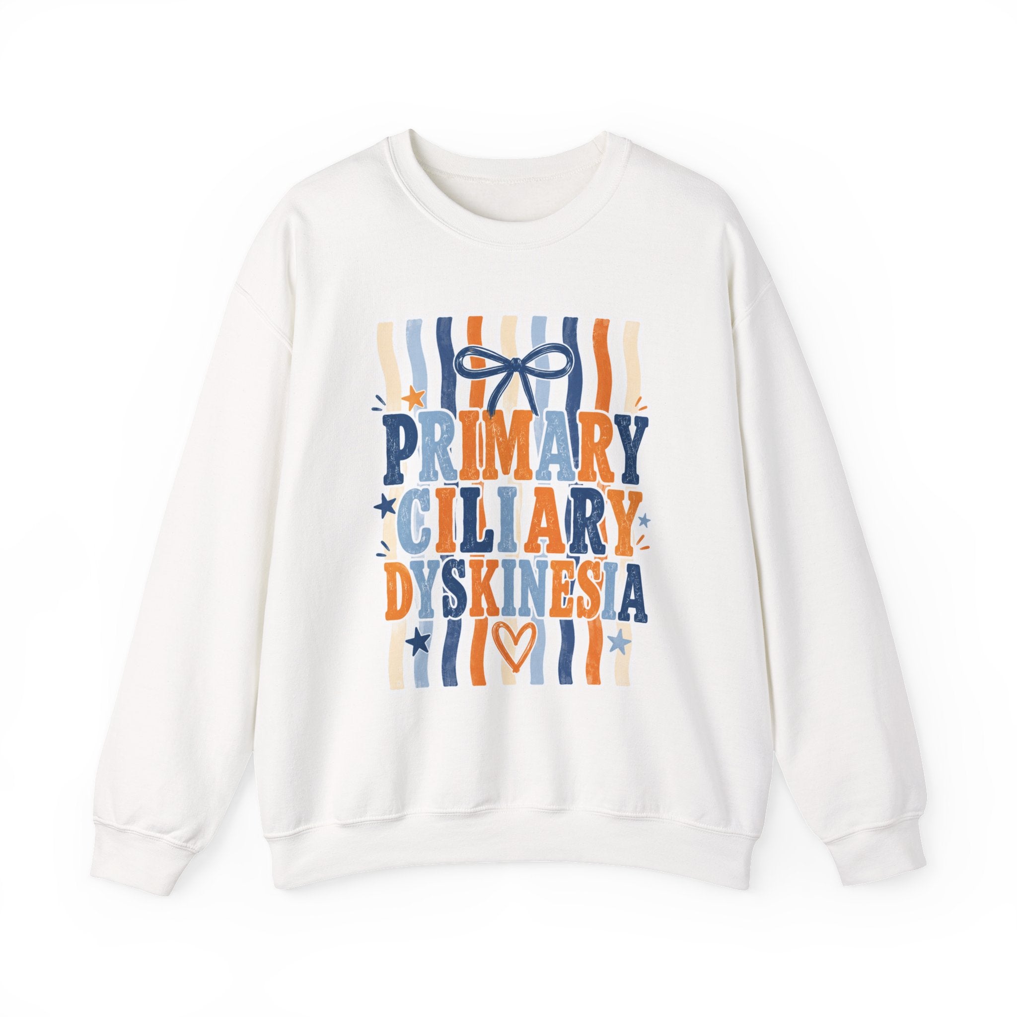 Primary Ciliary Dyskinesia Awareness Crewneck Sweatshirt