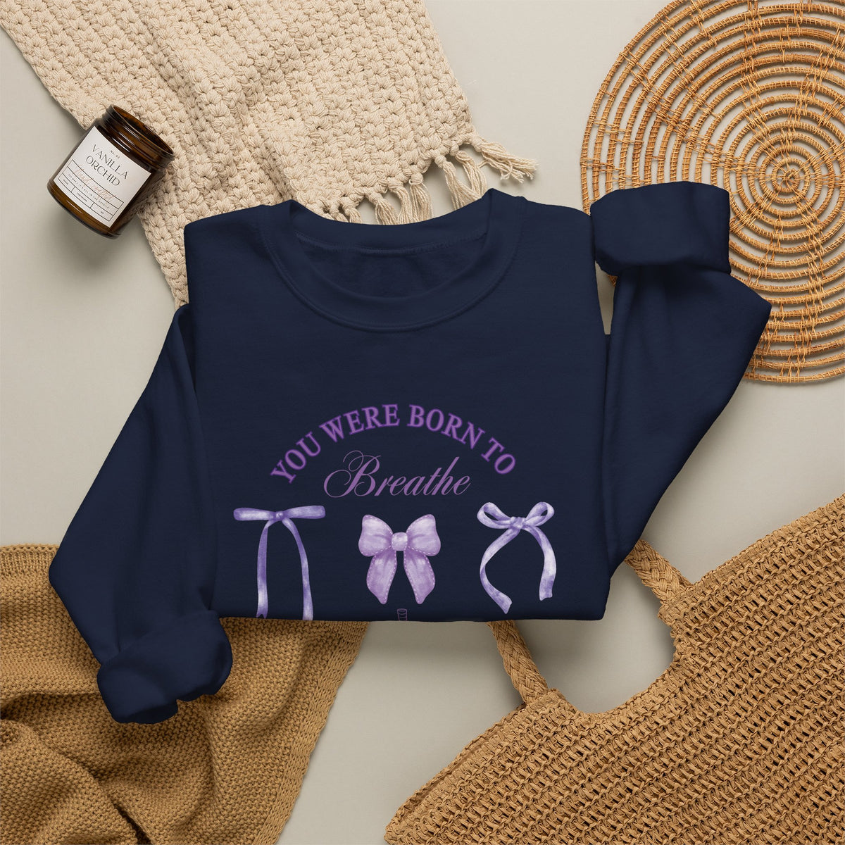 Born to Breathe CF Awareness Sweatshirt