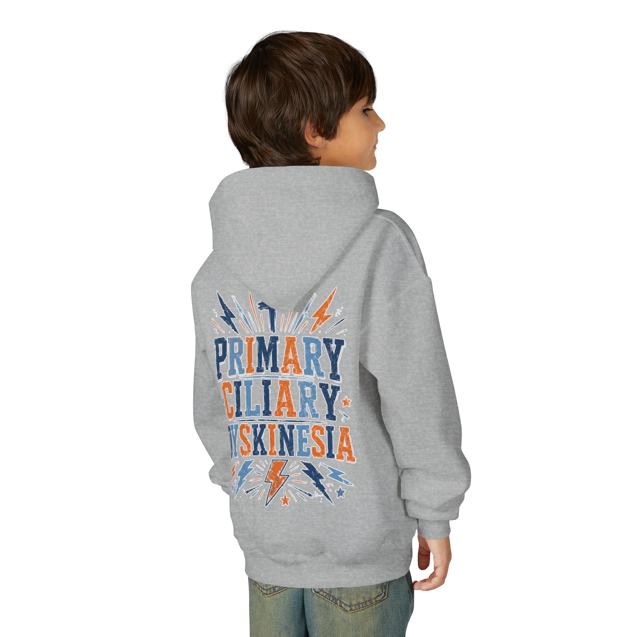 The Kade——Primary Ciliary Dyskinesia Awareness Youth Hoodie