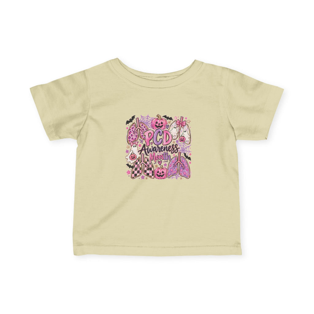 Infant Tee — Pink PCD Awareness Baby Shirt