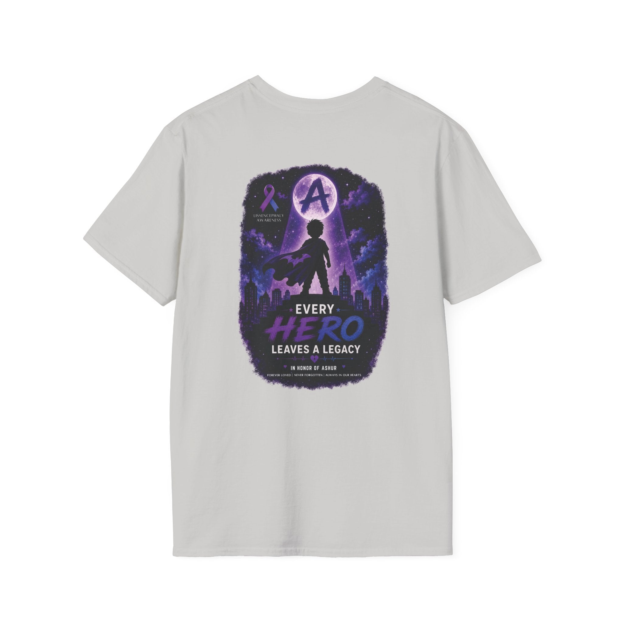 Every Hero Leaves a Legacy T-Shirt - Ashur Fundraiser