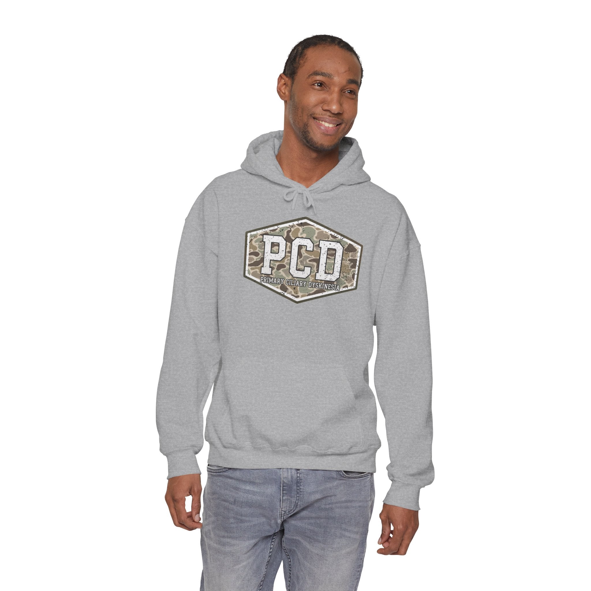 PCD Camo Logo Hoodie – Tactical Military Style Pullover