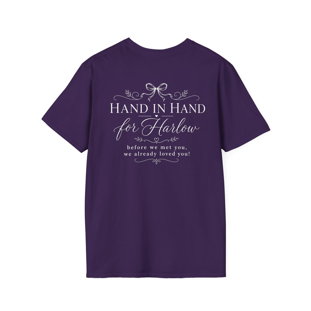 Hand in Hand for Harlow- Bow Tee