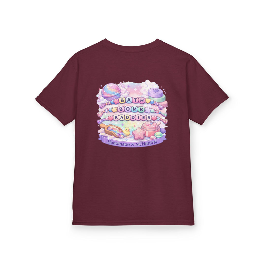 Kids Bath Bomb Baddies T-Shirt — Pastel Handmade Bath Bombs Graphic Tee