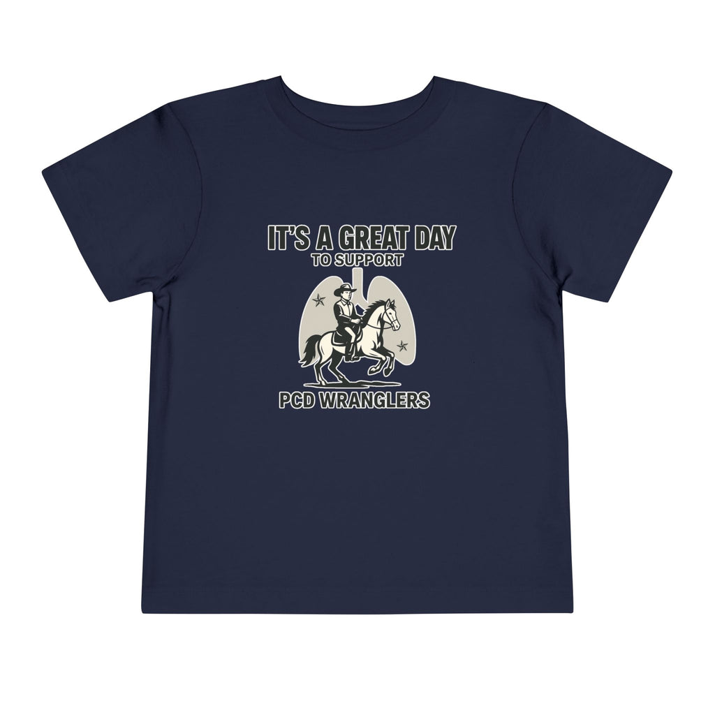 Toddler Tee - Great Day to Support PCD Wranglers Toddler