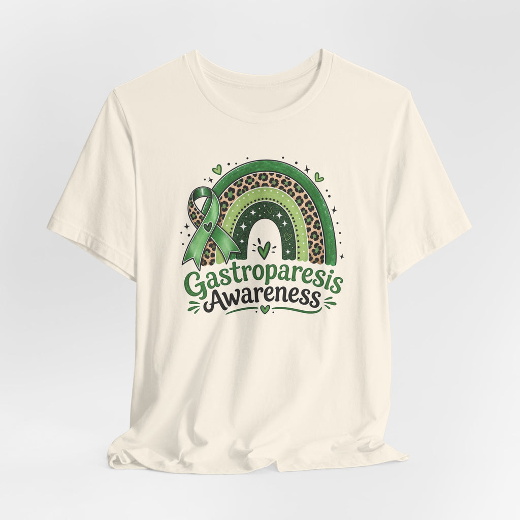 Gastroparesis Awareness Rainbow T-Shirt