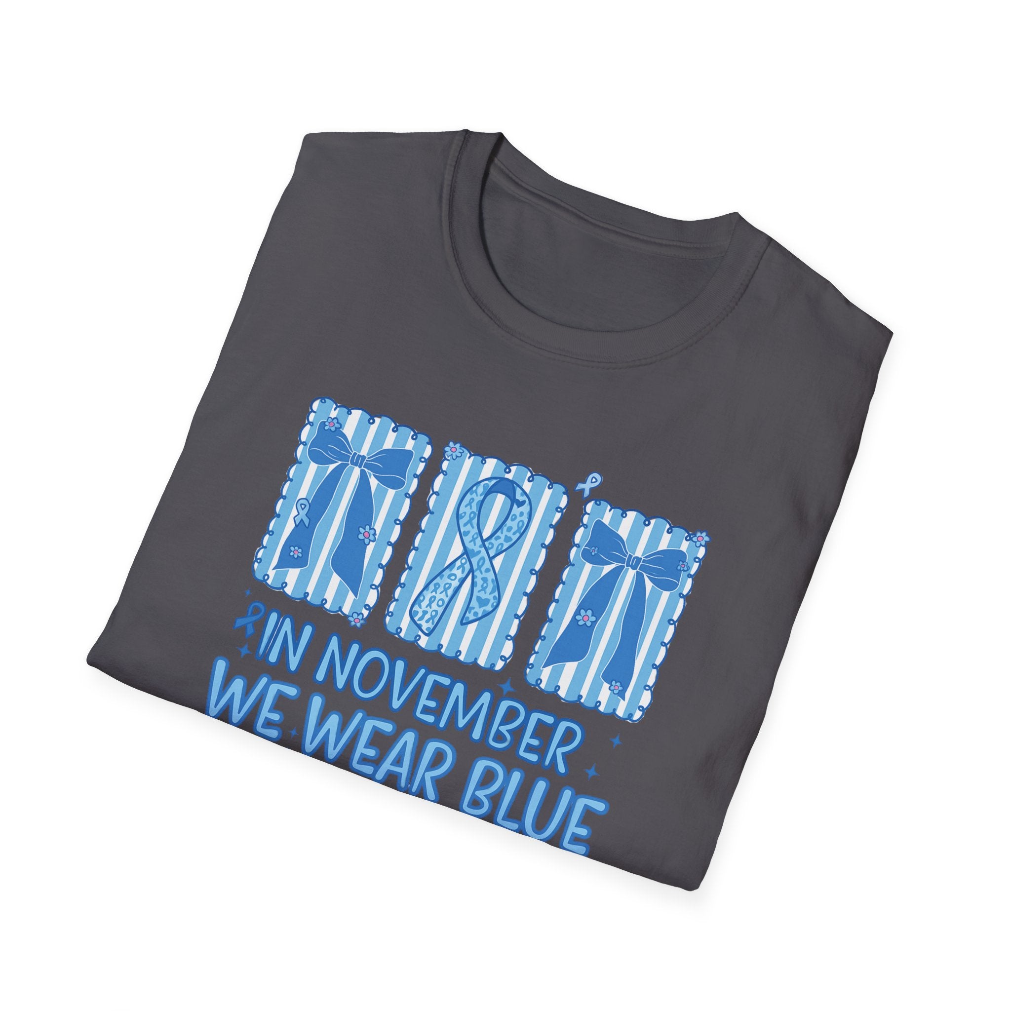 Diabetes Awareness T-Shirt — "In November We Wear Blue"