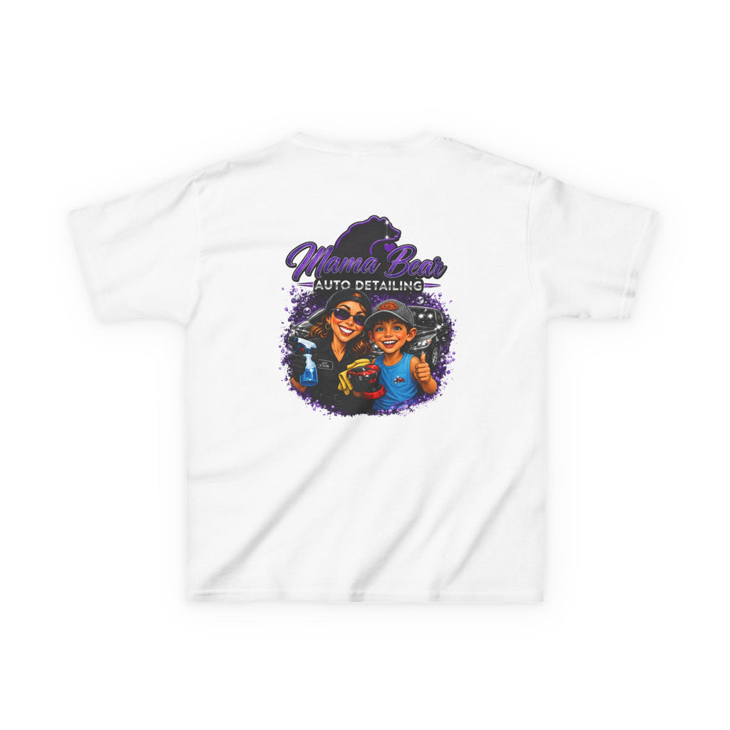 Kids Mama Bear Auto Detailing Tee — Cute Mechanic/Detailing Shirt for Kids