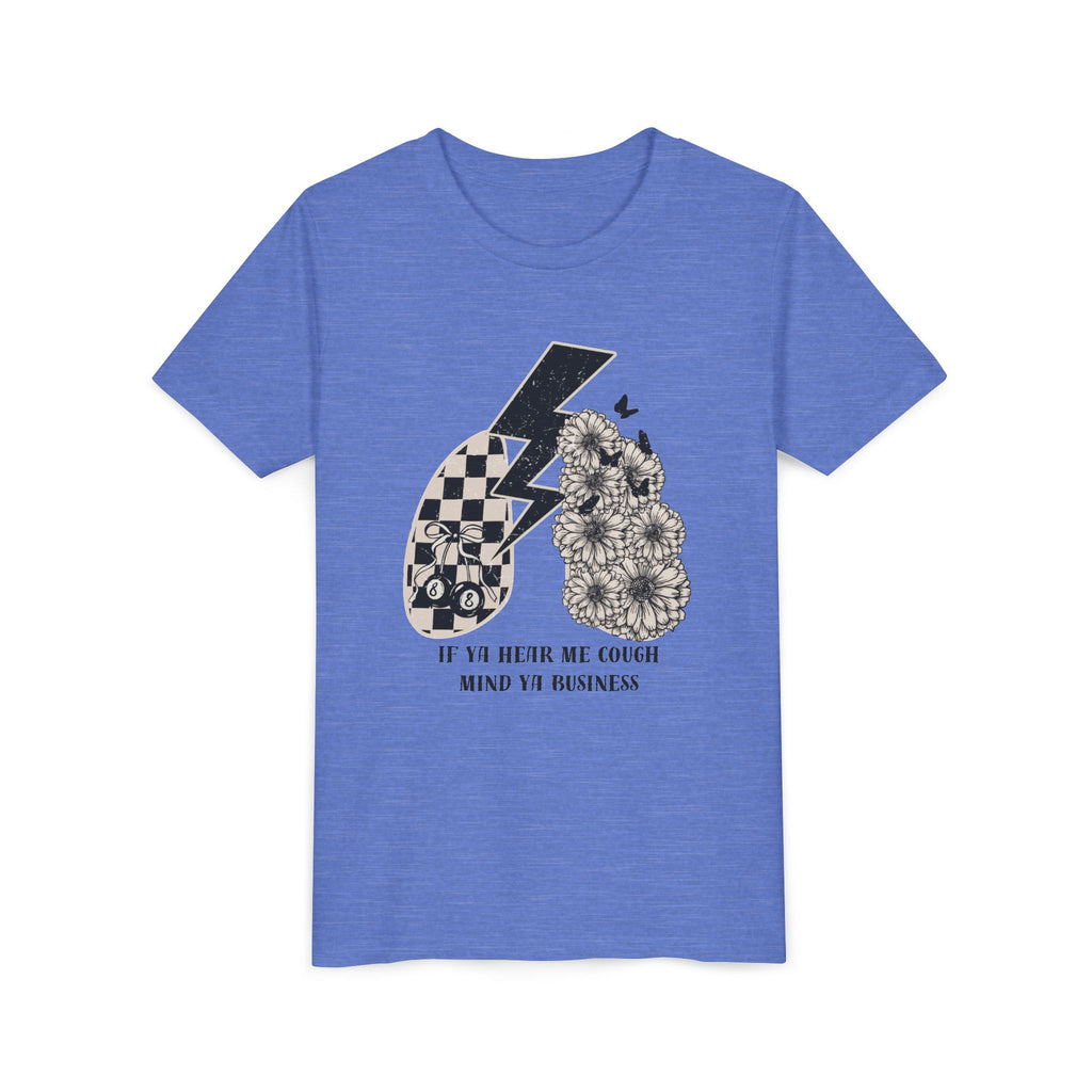 Lungs Mind Ya Business Tee- Youth