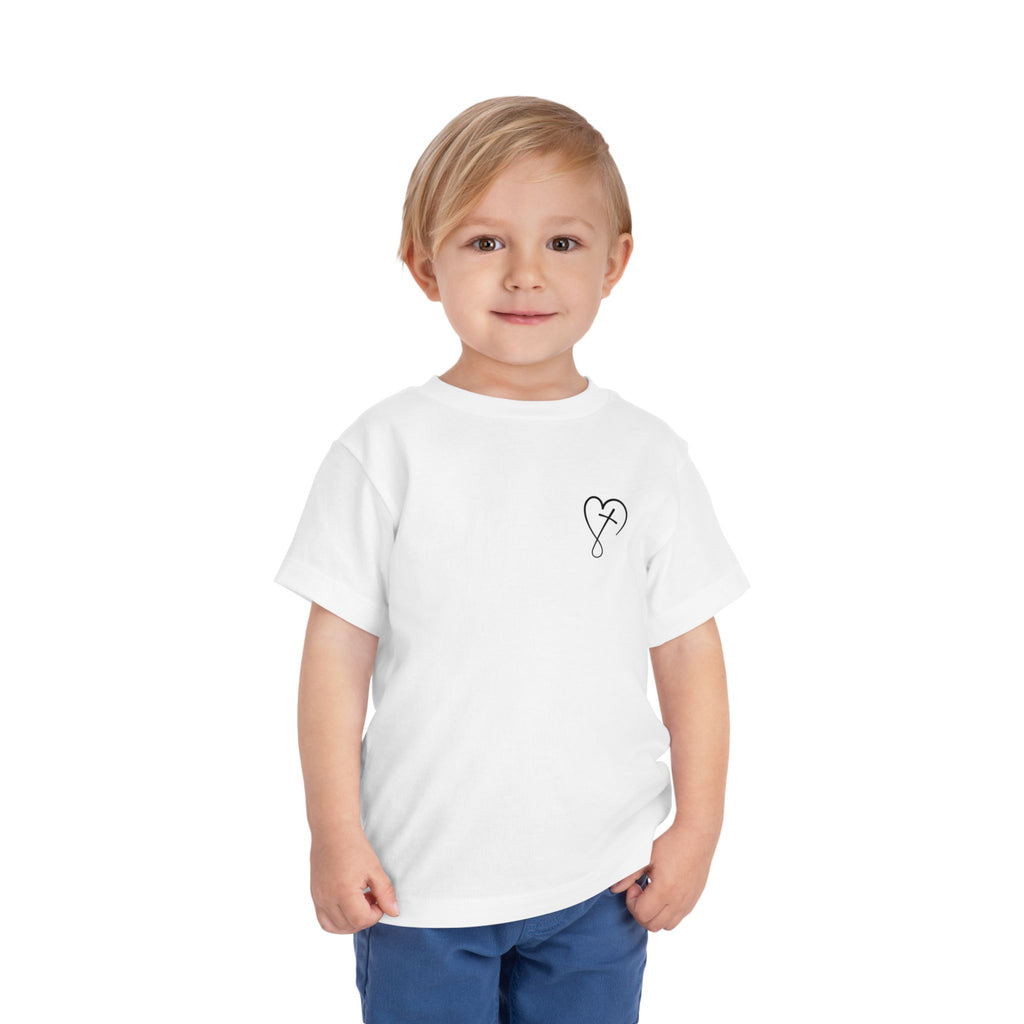 Toddler Short sleeve Jesus has my back