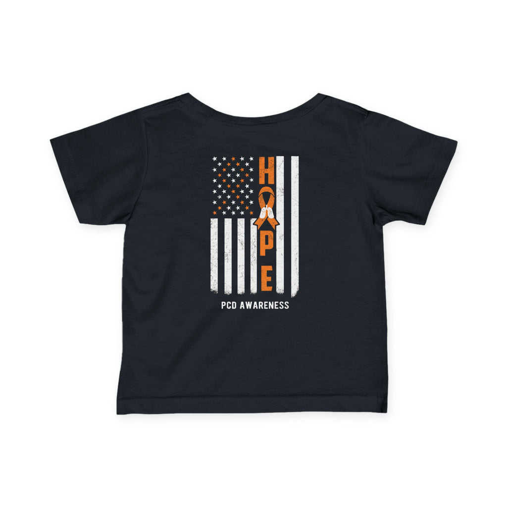 Infant Tee - PCD Awareness Flag Design