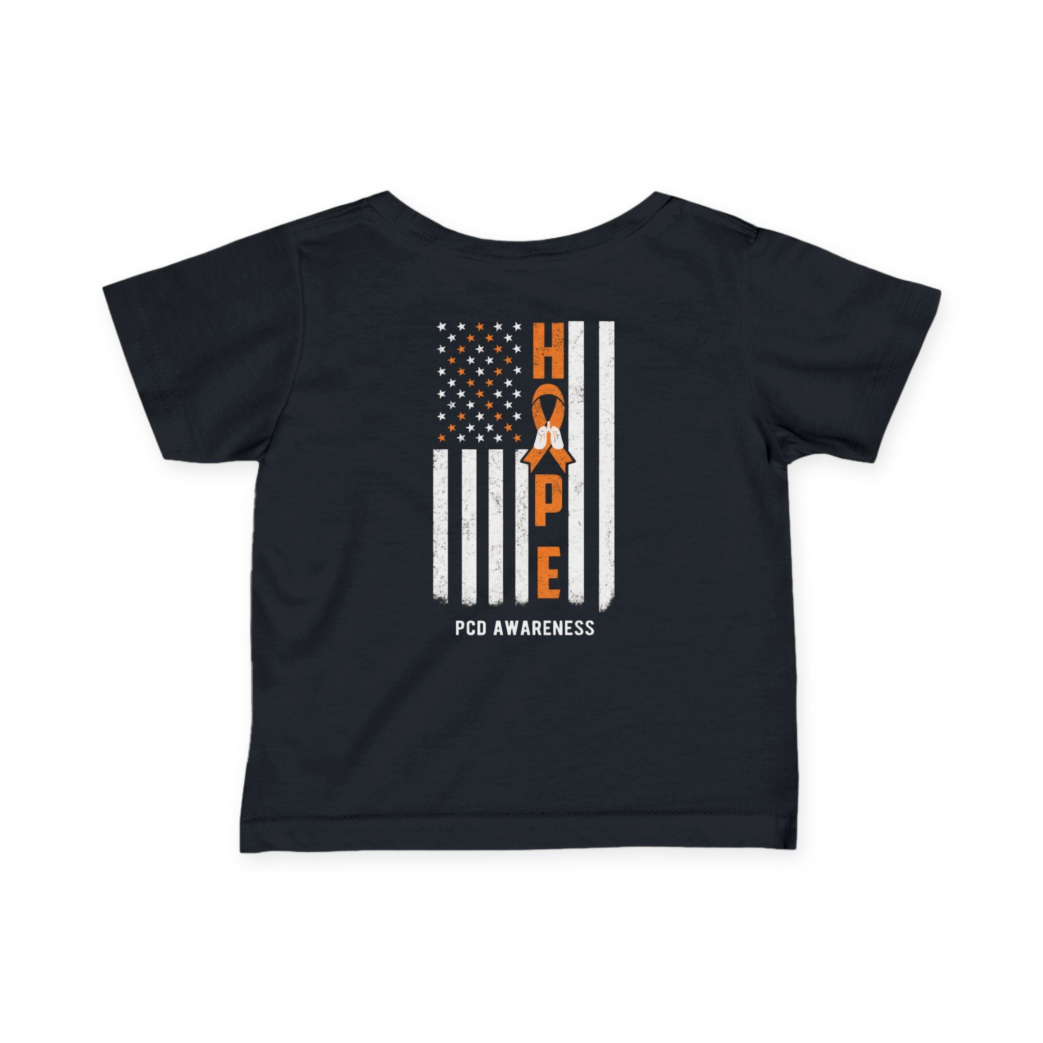 Infant Tee - PCD Awareness Flag Design