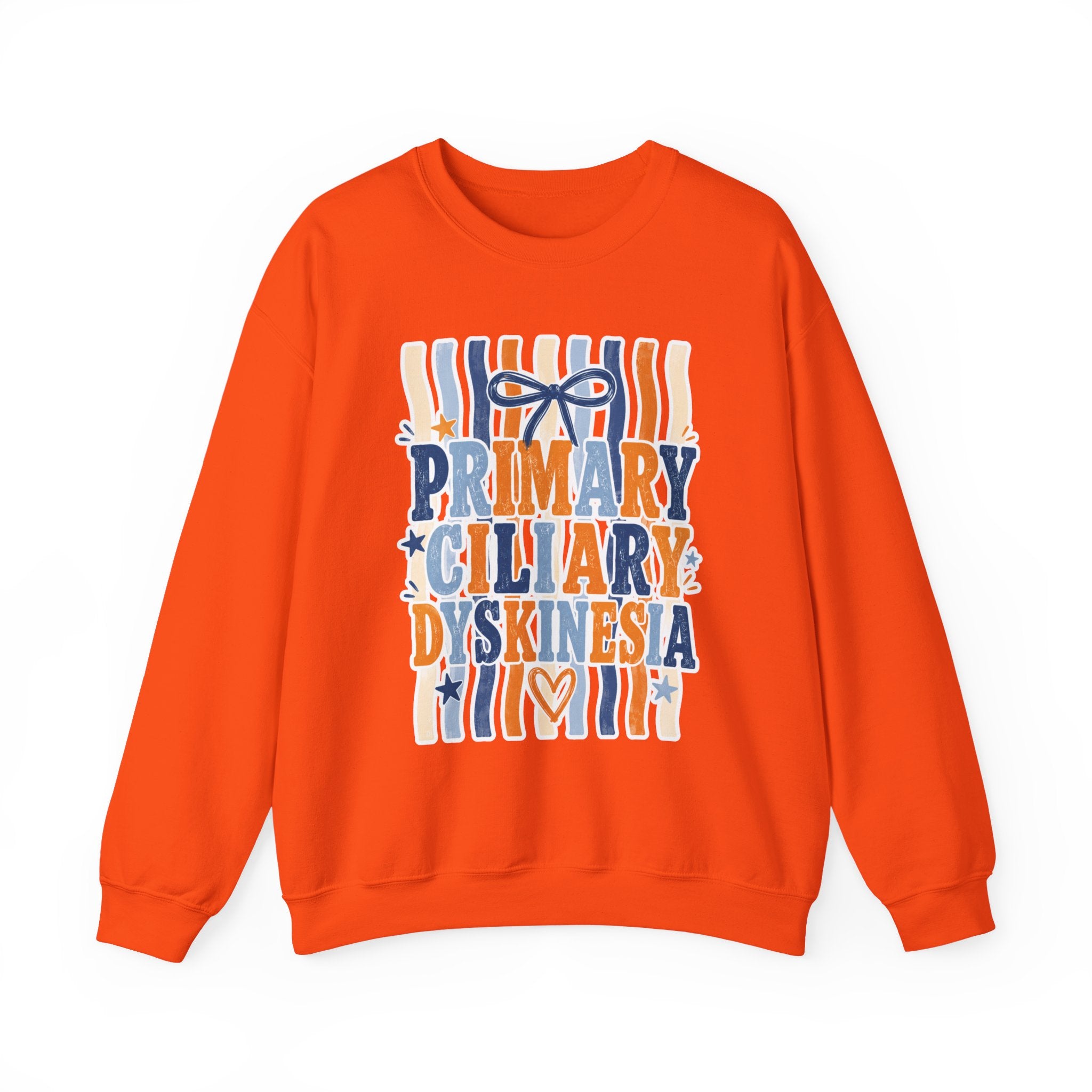 Primary Ciliary Dyskinesia Awareness Crewneck Sweatshirt