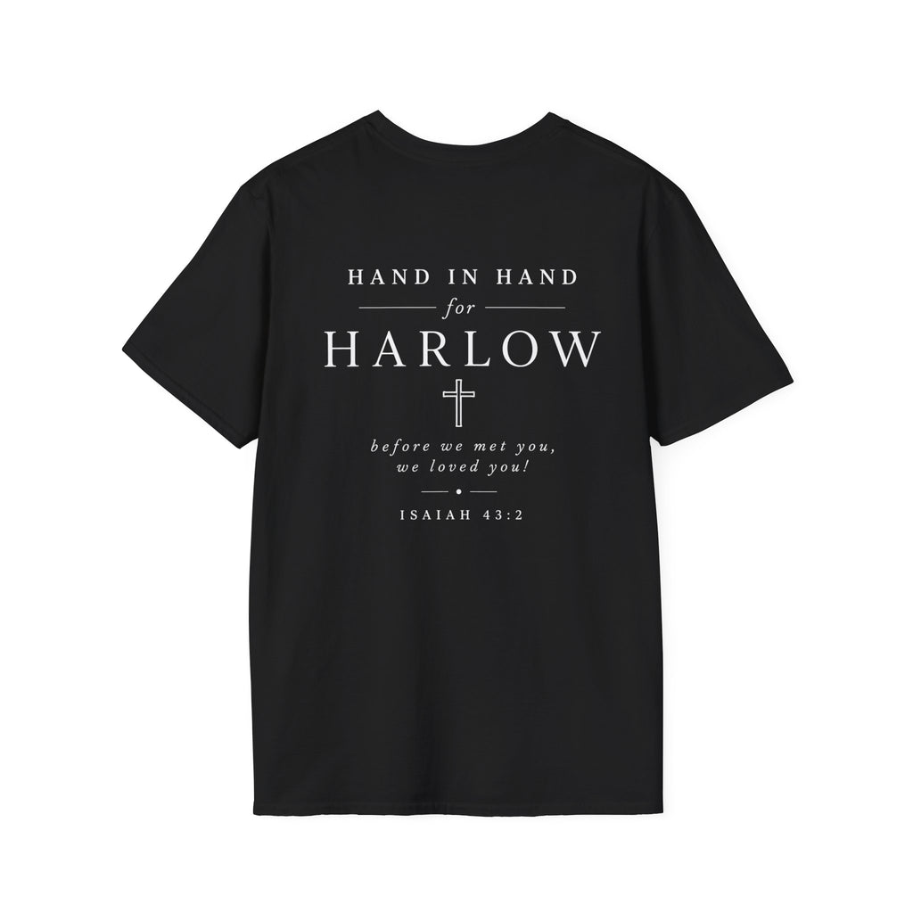 Hand in Hand for Harlow -unisex tee