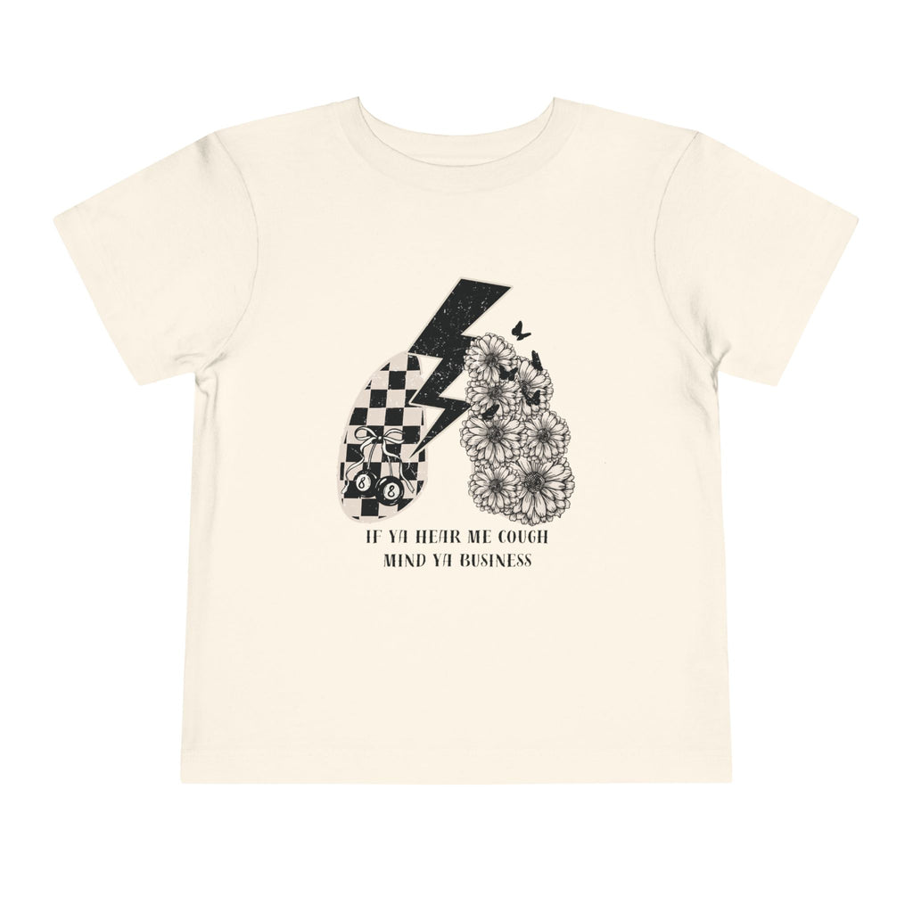 Toddler Tee Lungs Mind ya Business