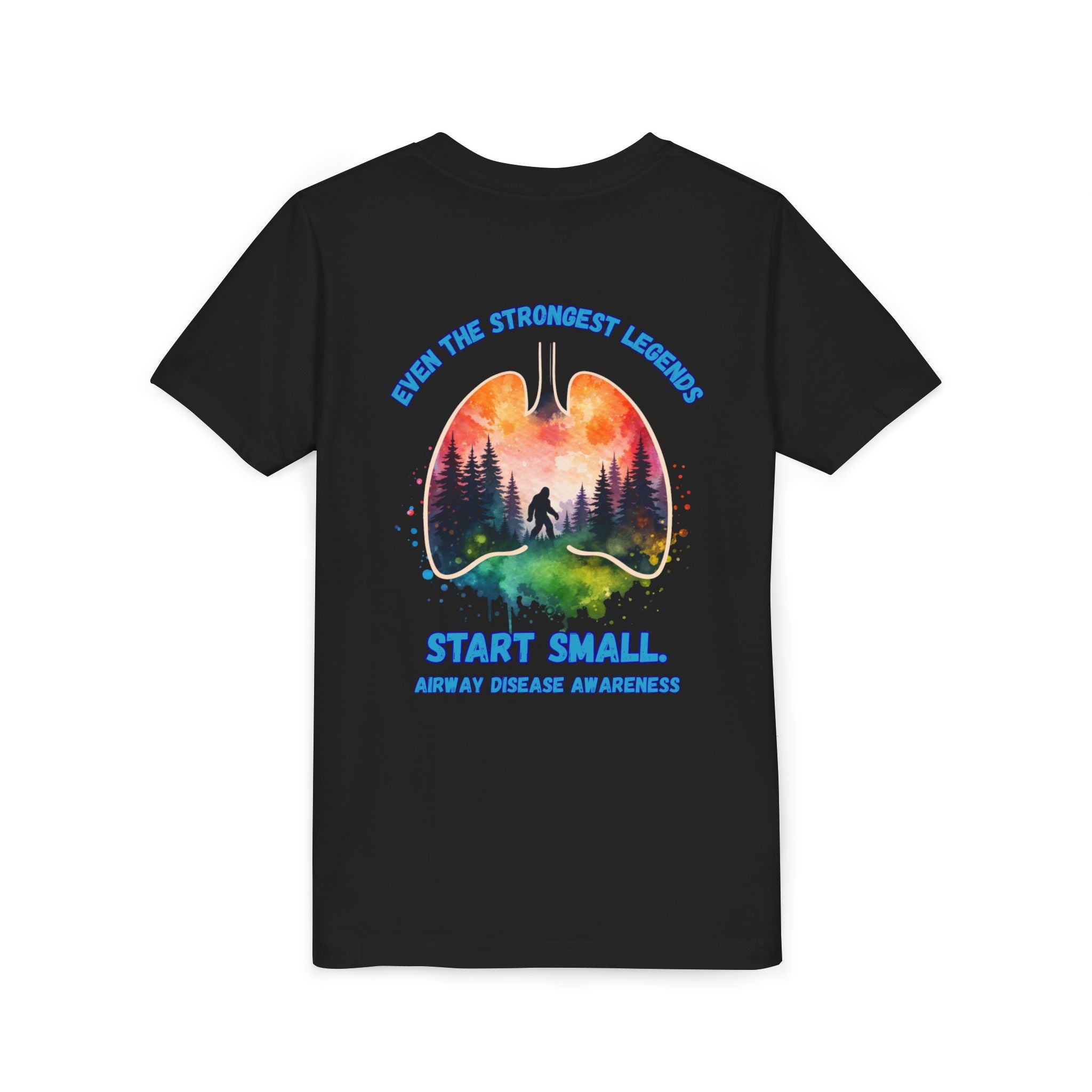 Airway Disease Awareness Tee — "Even the Strongest Legends" SAWYER STRONG—YOUTH