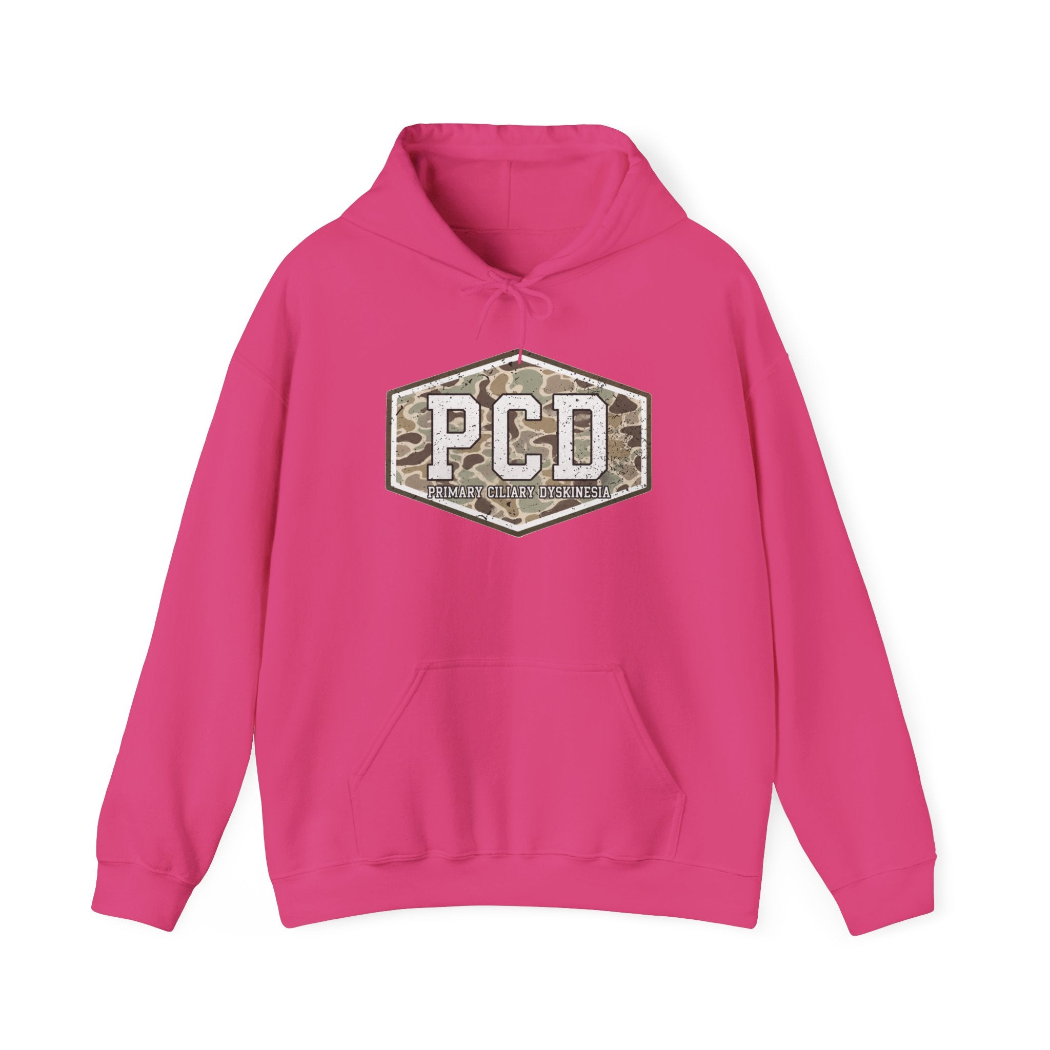 PCD Camo Logo Hoodie – Tactical Military Style Pullover