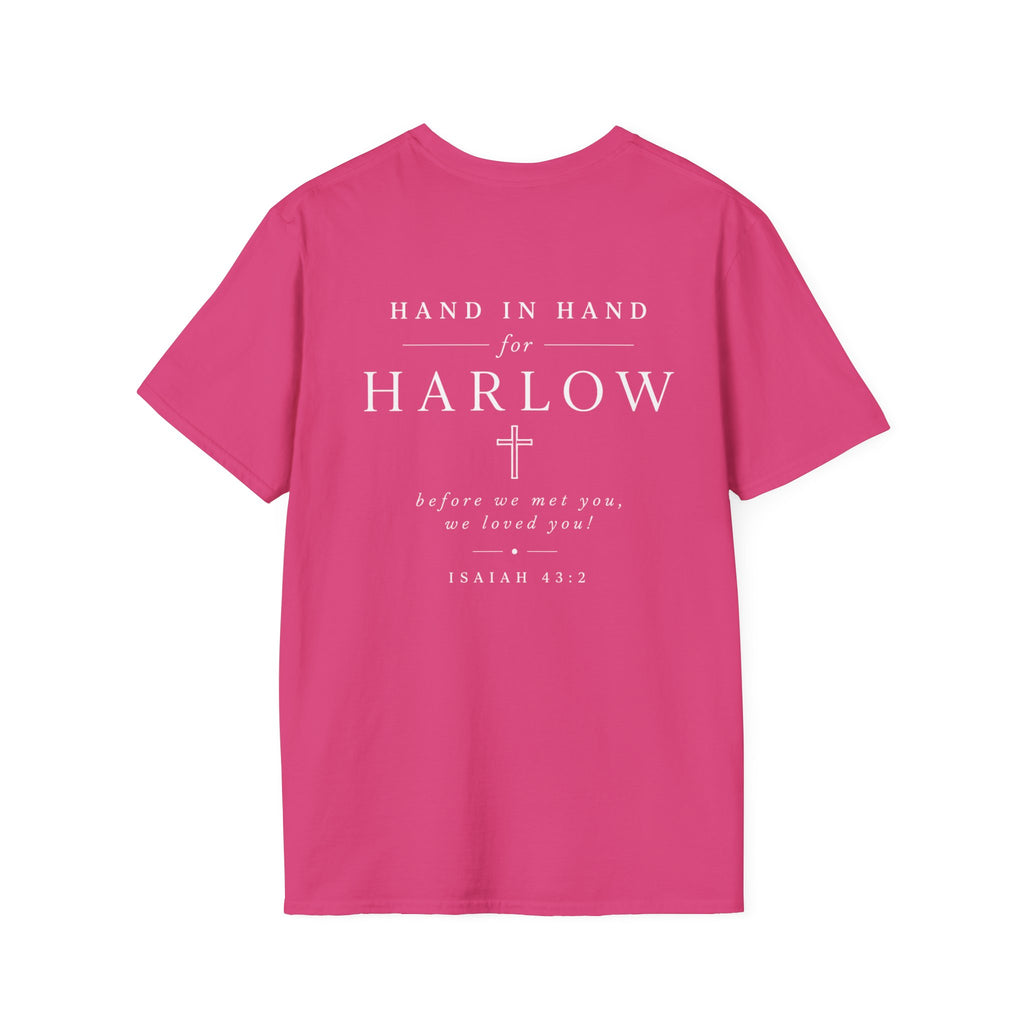 Hand in Hand for Harlow -unisex tee