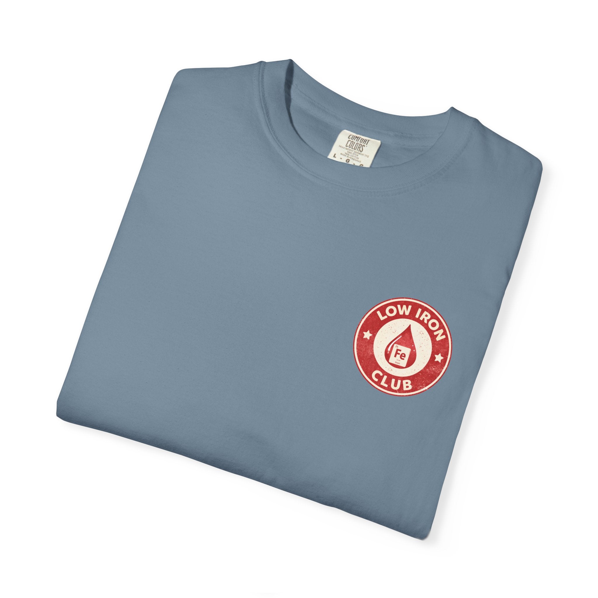 Low Iron Club T-Shirt — Anemia Awareness Tee