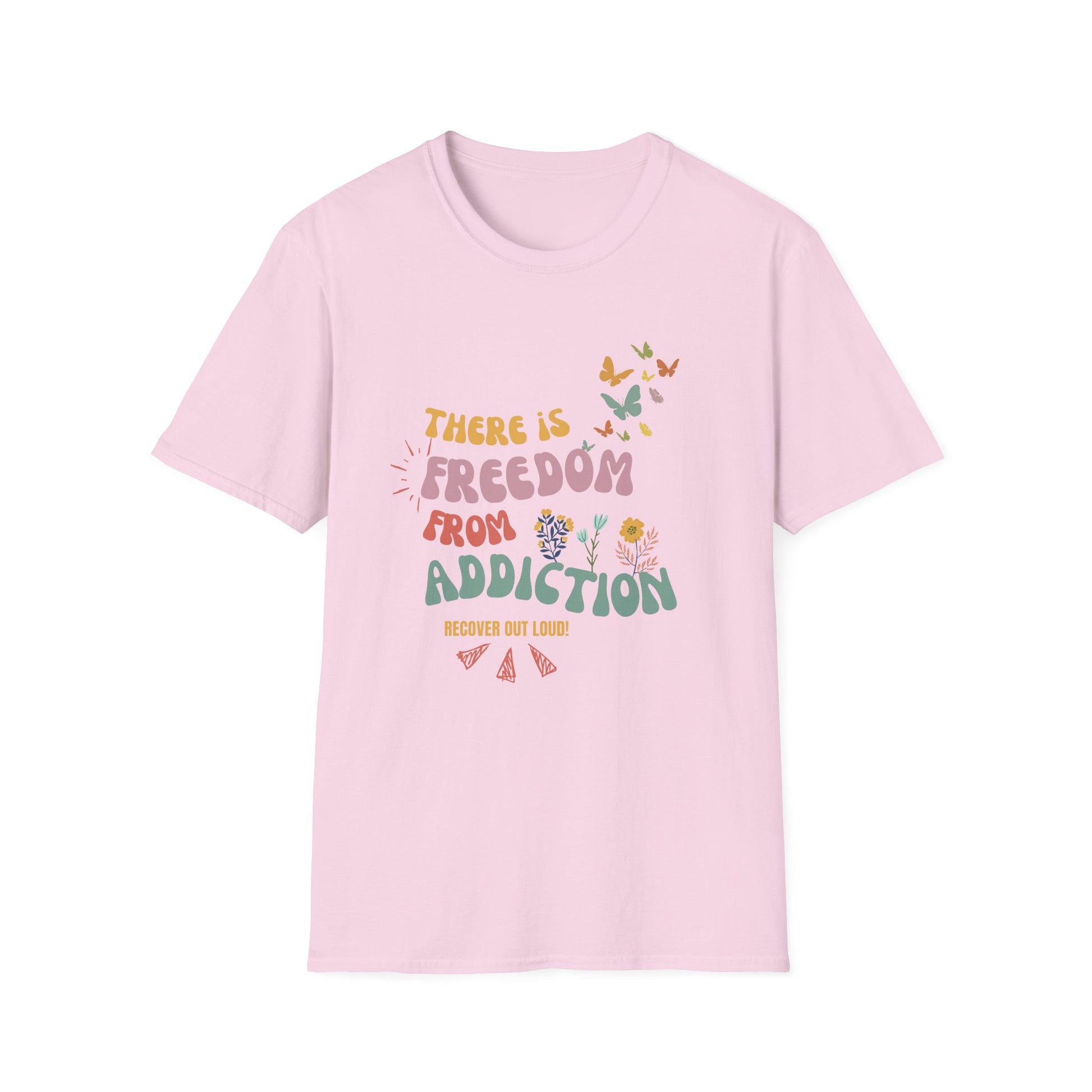 Recovery Addiction Freedom T-Shirt