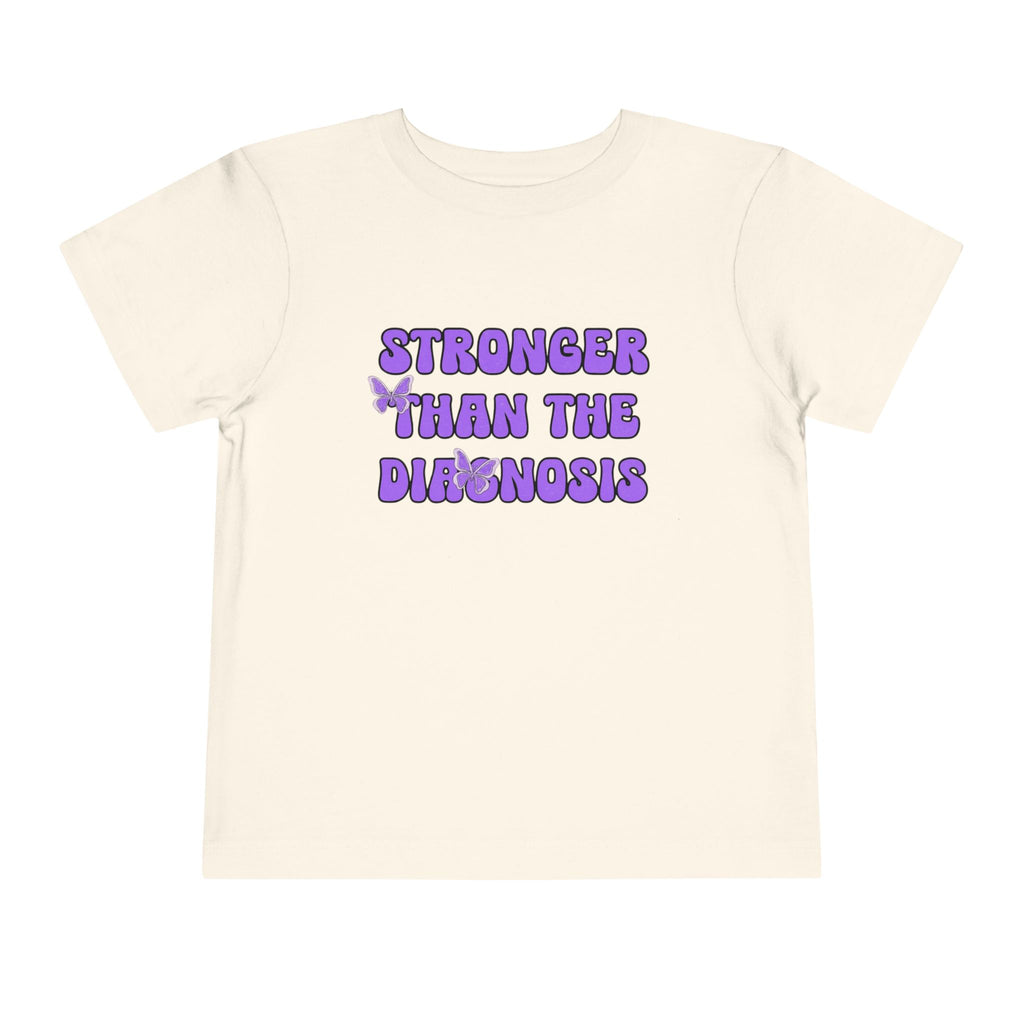 Toddler T-Shirt Stronger than the Diagnosis