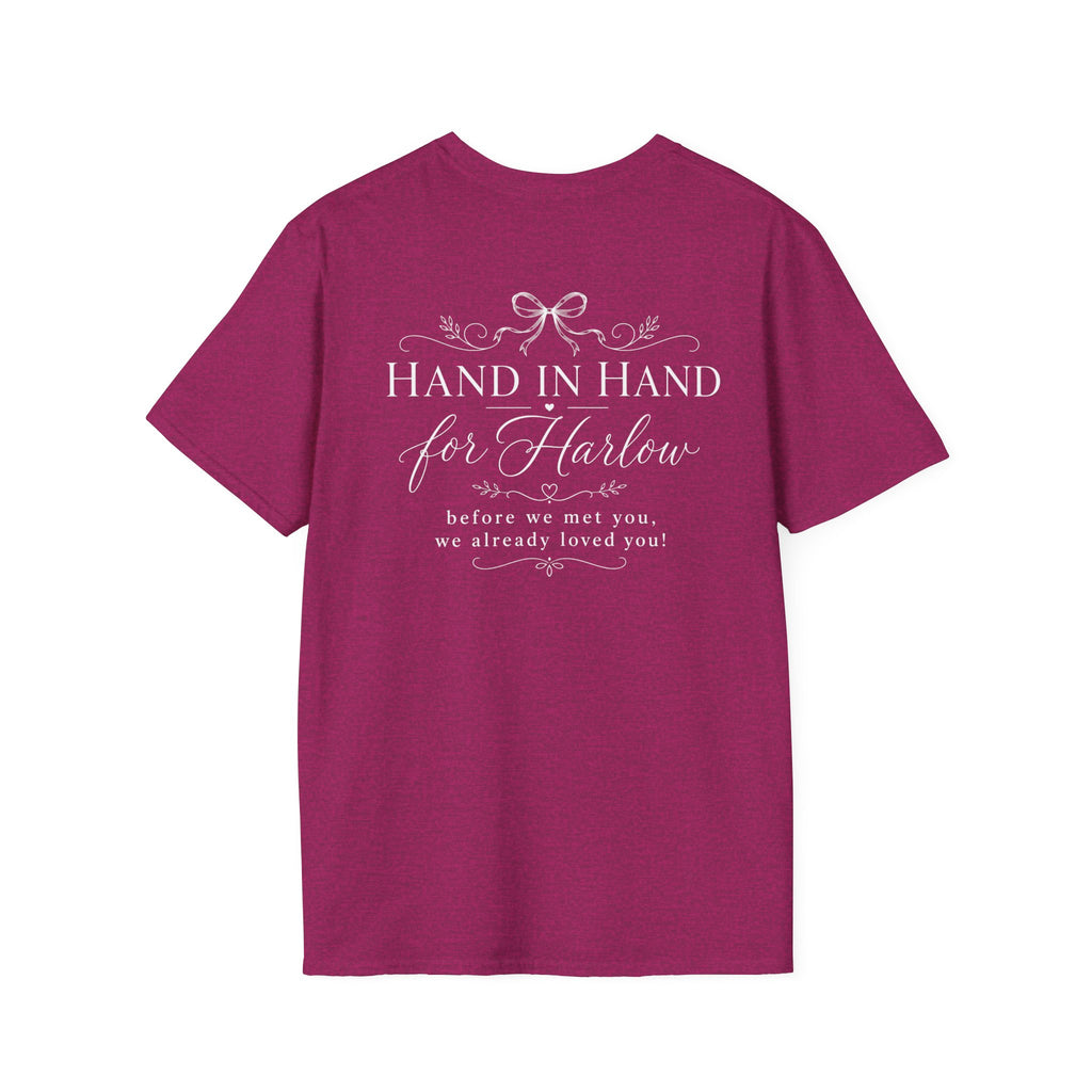 Hand in Hand for Harlow- Bow Tee