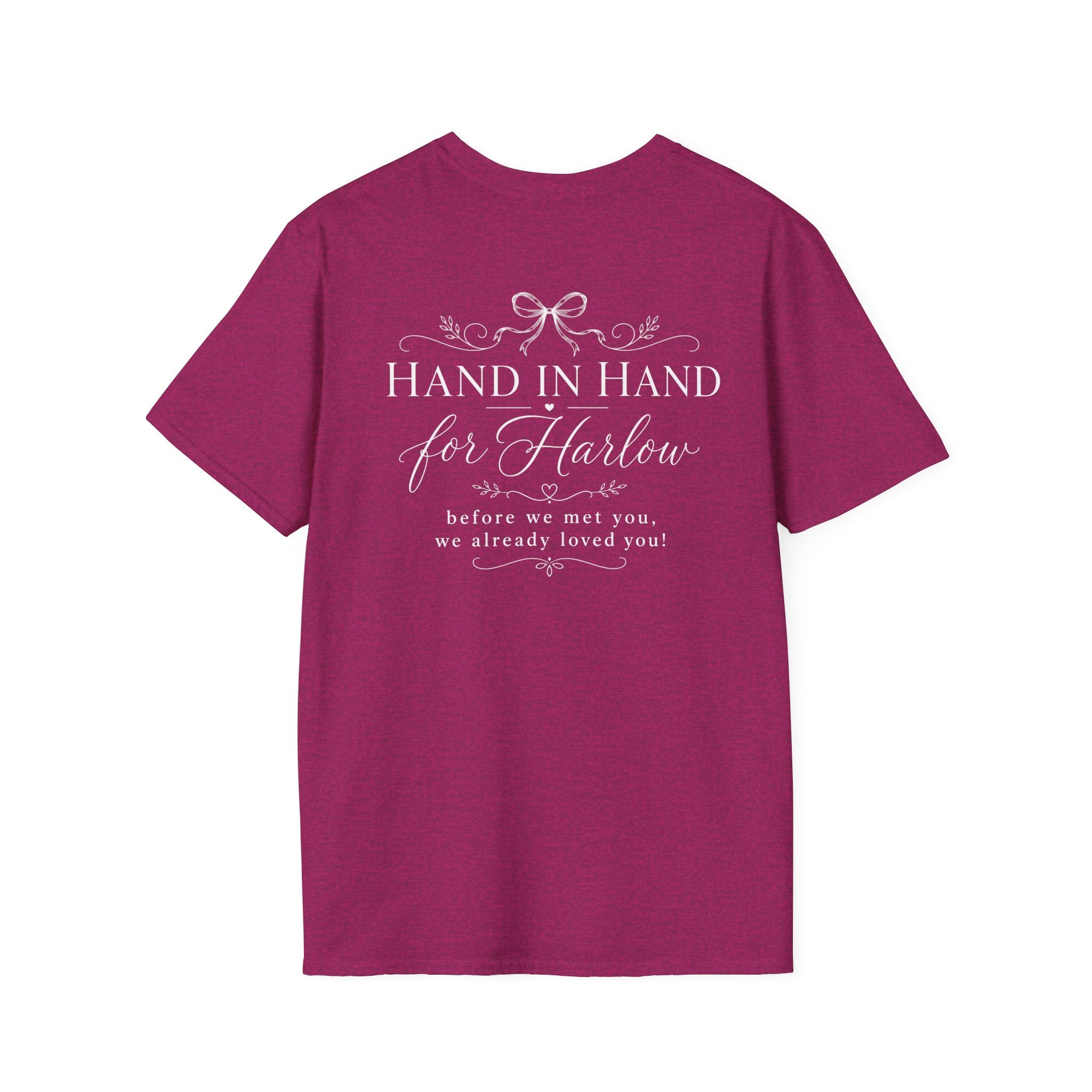 Hand in Hand for Harlow- Bow Tee