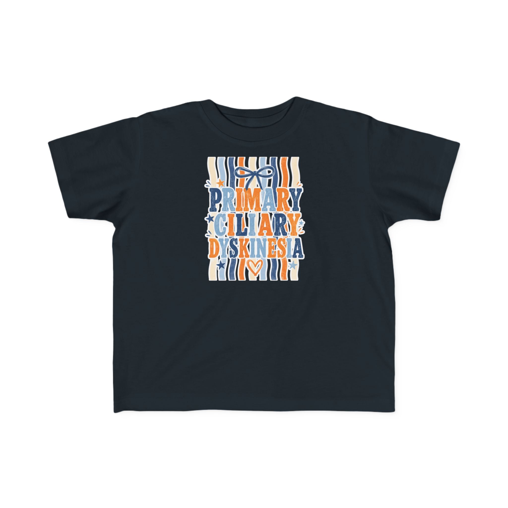 The Jentri- Toddler Primary Ciliary Dyskinesia Tee — Awareness Ribbon Design