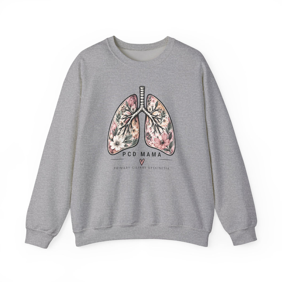 PCD Mama Floral Lungs Sweatshirt
