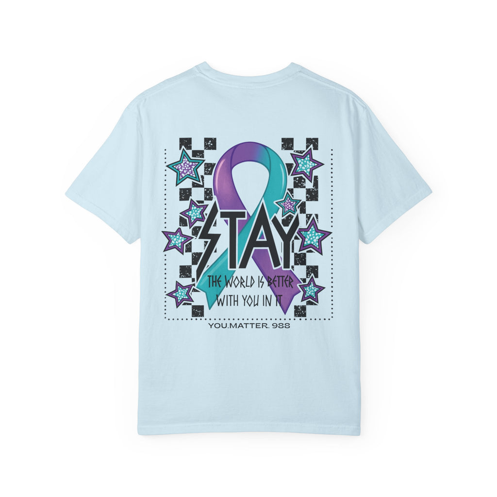 YOU.MATTER.988.STAY T-Shirt — Inspirational Graphic Tee