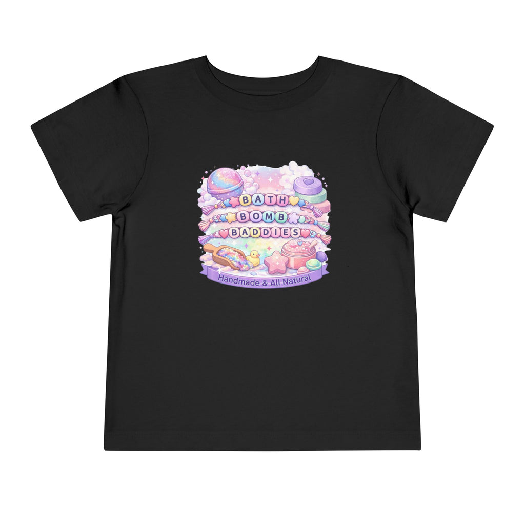 Toddler Bath Bomb Baddies T-Shirt — Pastel Handmade Bath Bombs Graphic Tee