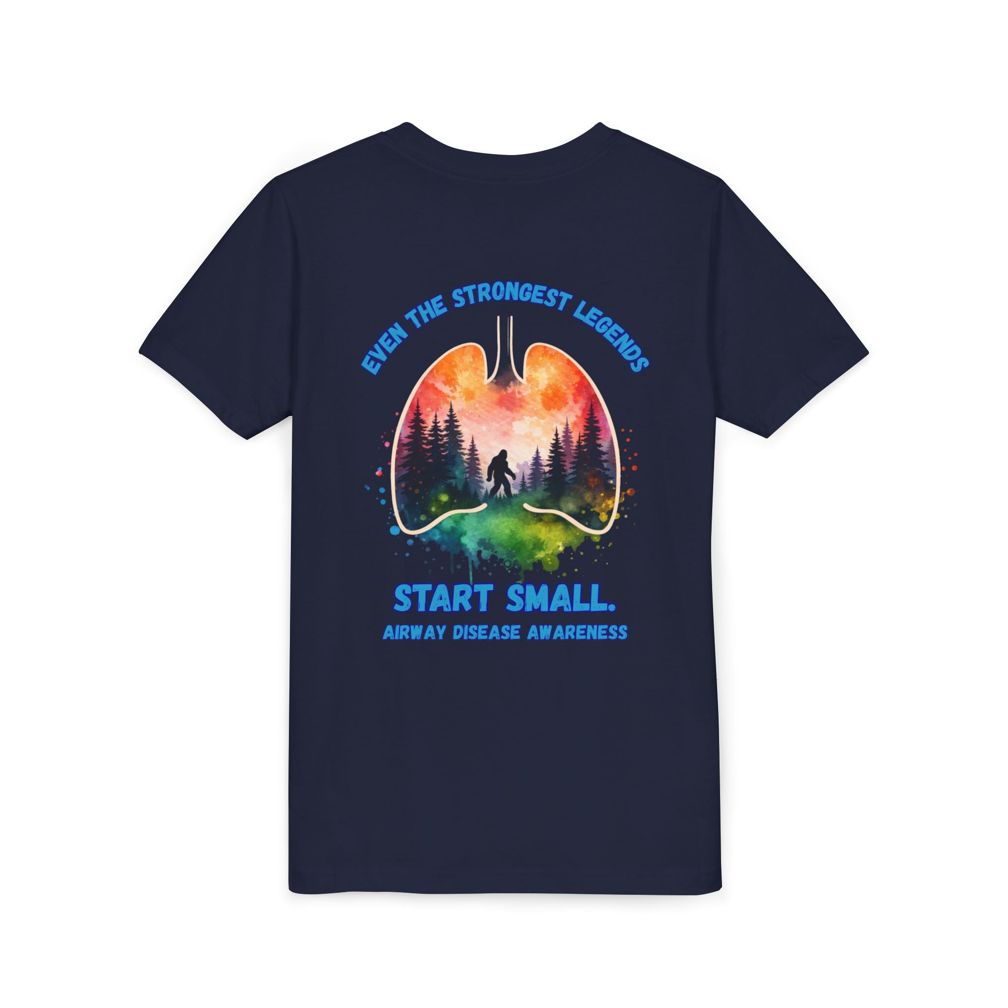 Airway Disease Awareness Tee — "Even the Strongest Legends" SAWYER STRONG—YOUTH