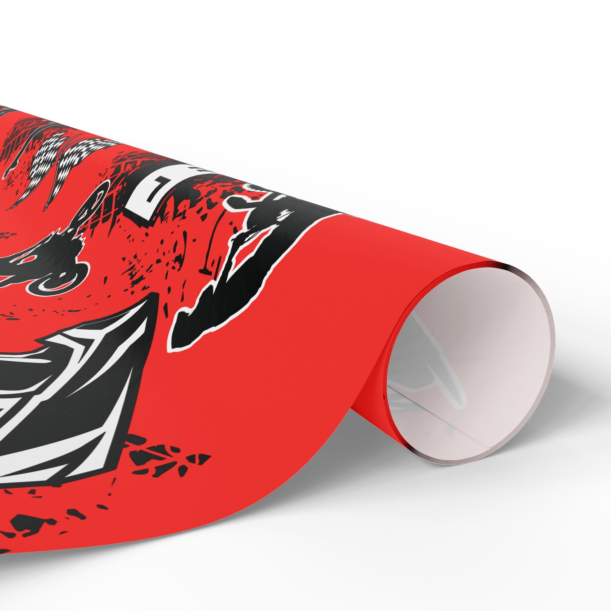 LUCA Motocross Wrapping Paper — Dirt Bike Gift Wrap for Motocross Fans